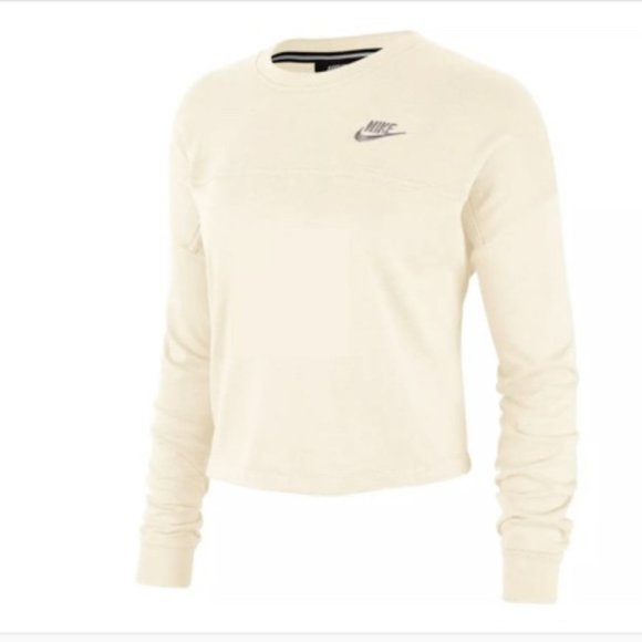 Like New Nike Sportswear Jersey LS Crew Shirt, S